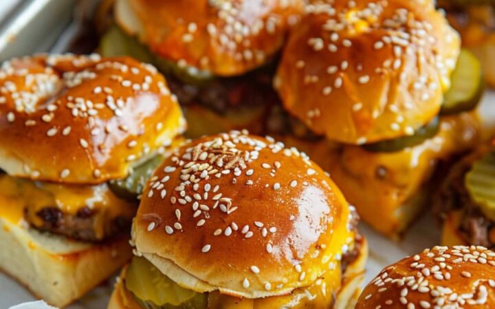 cheeseburger sliders recipe