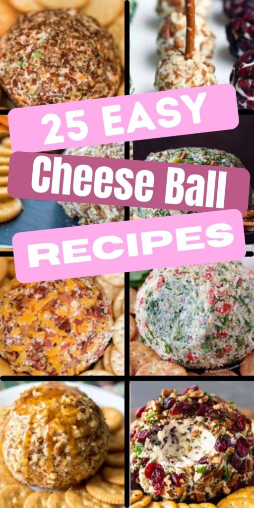different cheese ball recipes