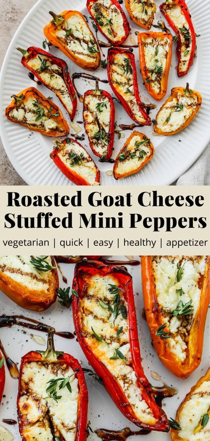 Goat Cheese Stuffed Peppers