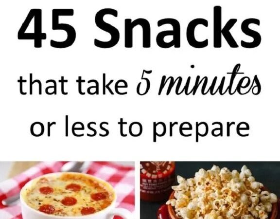 things to eat as a snack