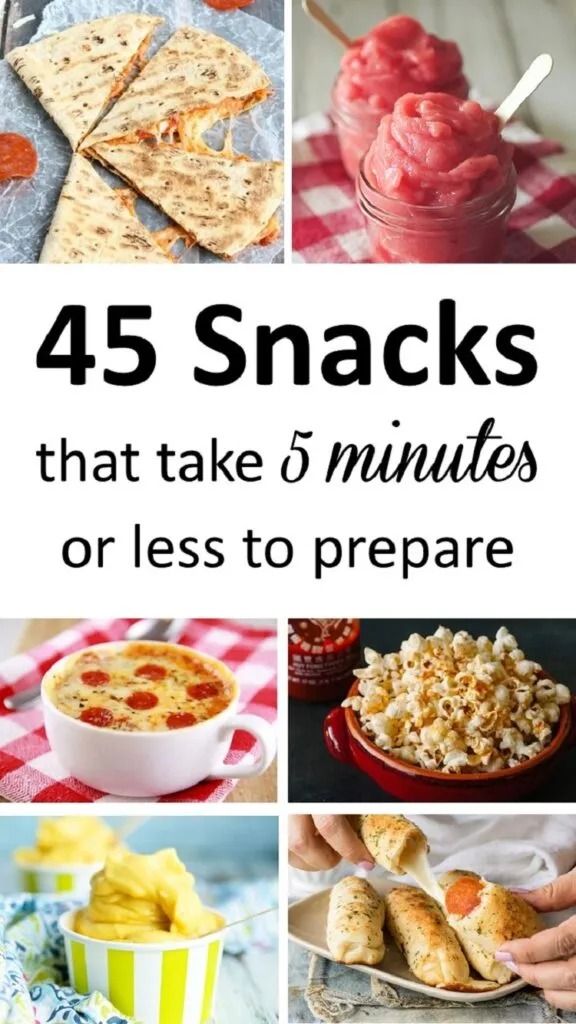 things to eat as a snack
