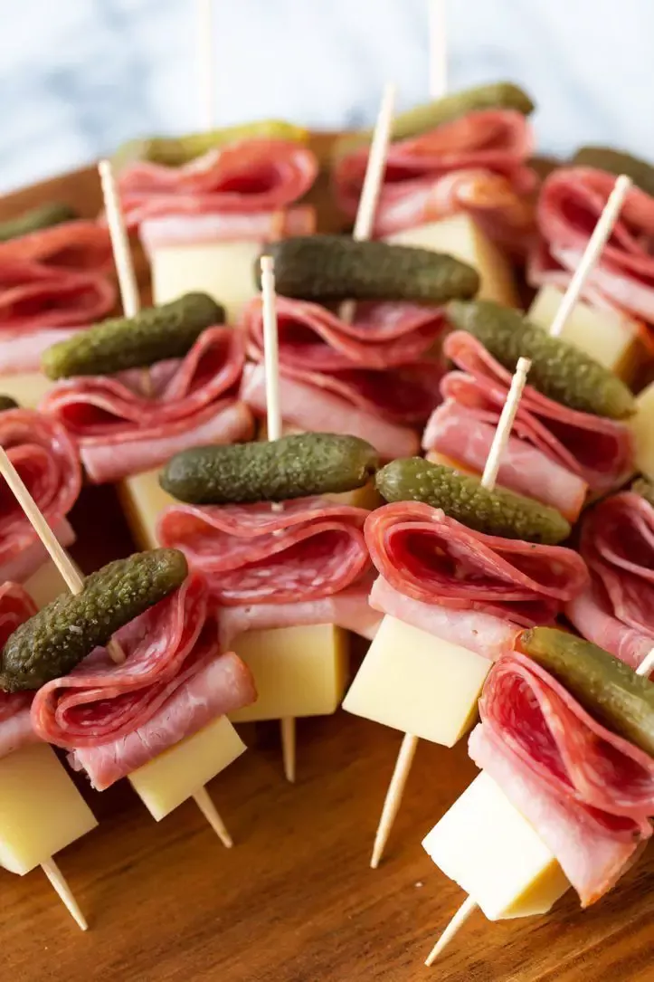 Cold Appetizers On A Stick