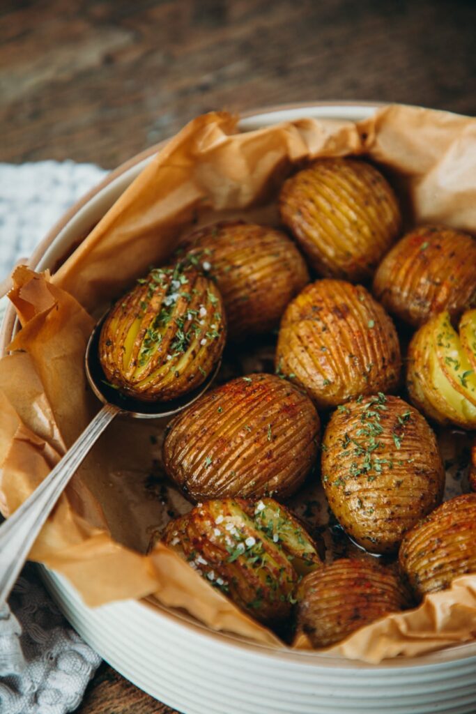 crispy smashed potatoes recipe