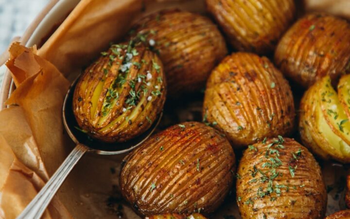 crispy smashed potatoes recipe