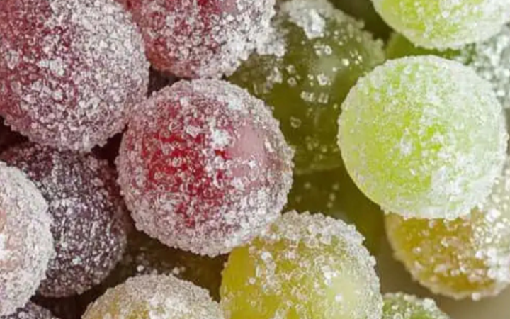 popping grapes recipe