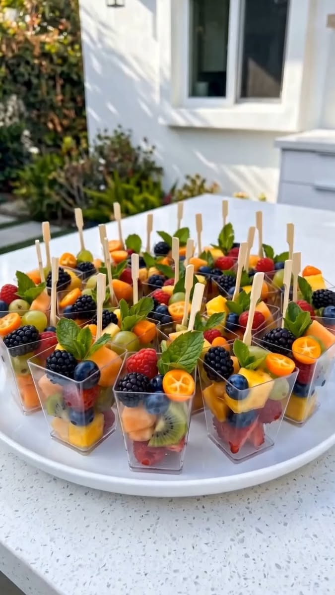 Mini Fruit Cup Ideas For Parties
