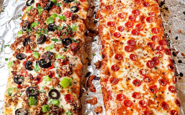 easy pizza loaves recipe