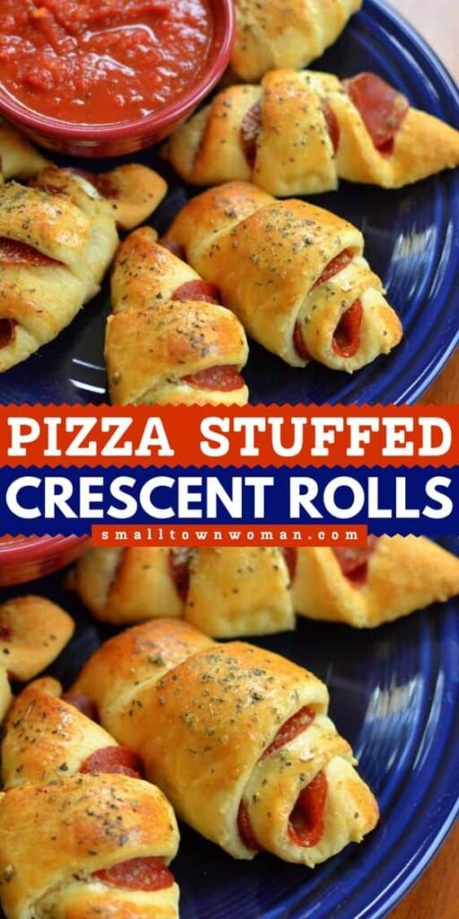 pizza stuffed crescent rolls