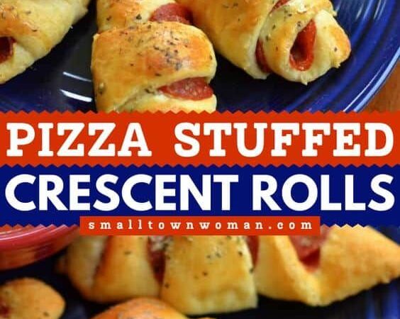 pizza stuffed crescent rolls