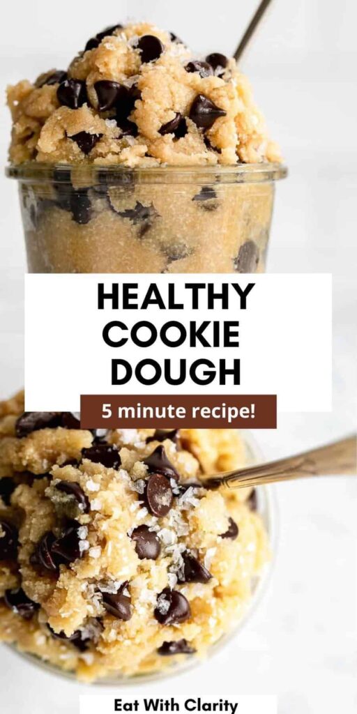 healthy cookie dough without eggs